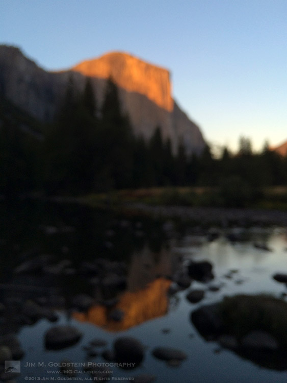 El Capitan Sunset - 2013 Federal Shutdown - Yosemite National Park