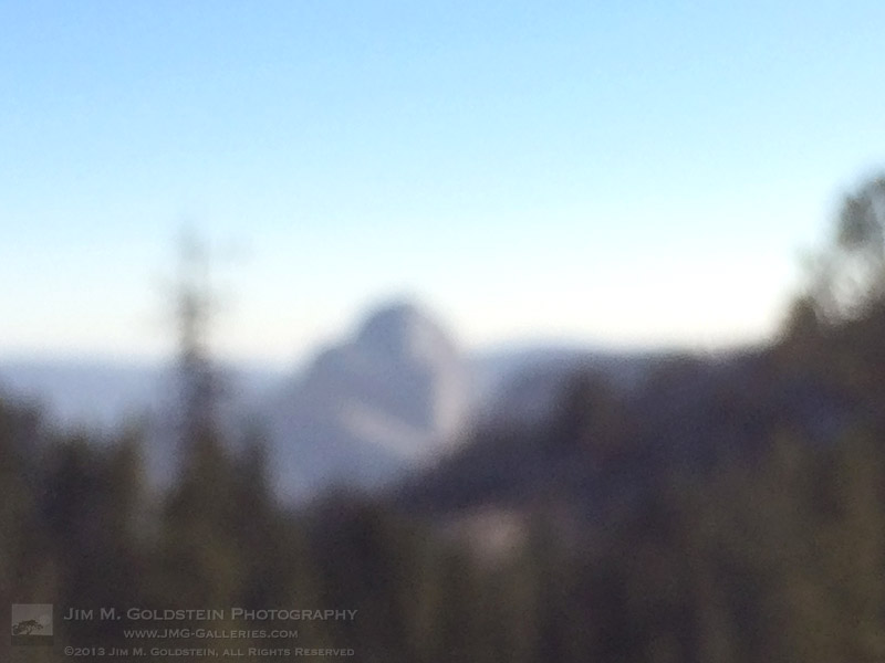 Half Dome from Olmstead Point - 2013 Federal Shutdown - Yosemite National Park