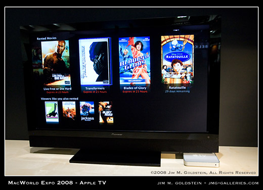 Apple TV Rental Movie Screen