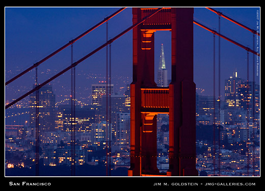 San Francisco by Jim M. Goldstein