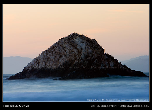 The Bell Curve seascape photo by Jim M. Goldstein, landscape