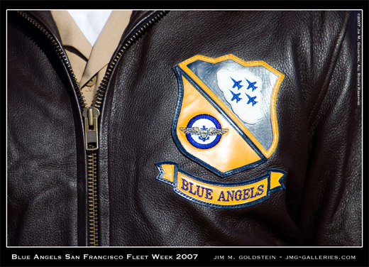 Blue Angels, San Francisco Fleet Week 2007, photo by Jim M. Goldstein