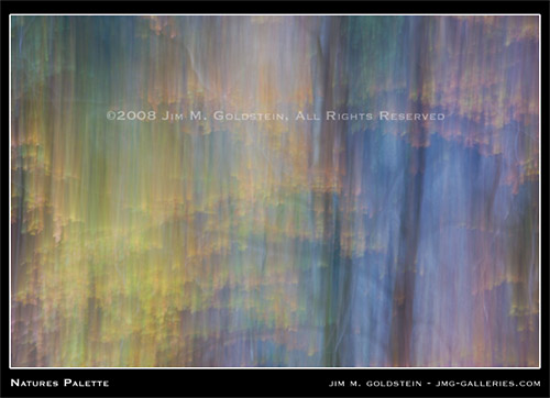 Natures Palette abstract nature photography by Jim M. Goldstein