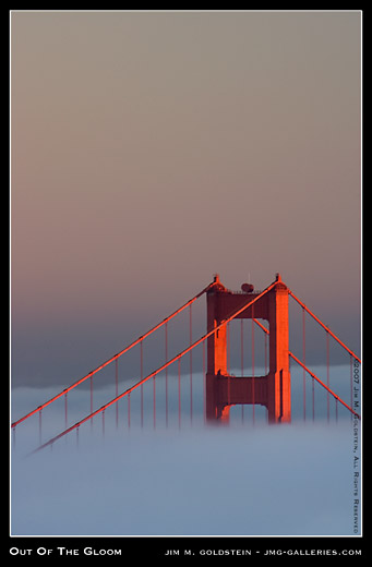 golden gate bridge fog. View More Golden Gate Bridge