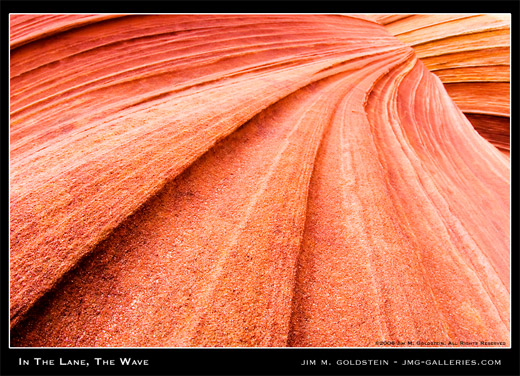 In The Lane, The Wave landscape photo by Jim M. Goldstein