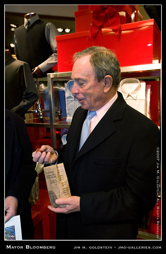 New York City Mayor Michael Bloomberg photo by Jim M. Goldstein
