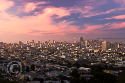 San Francisco City View Sunset