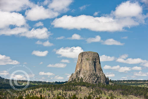 Devil's Tower, Wyoming - Landscape Photo by Jim M. Goldstein