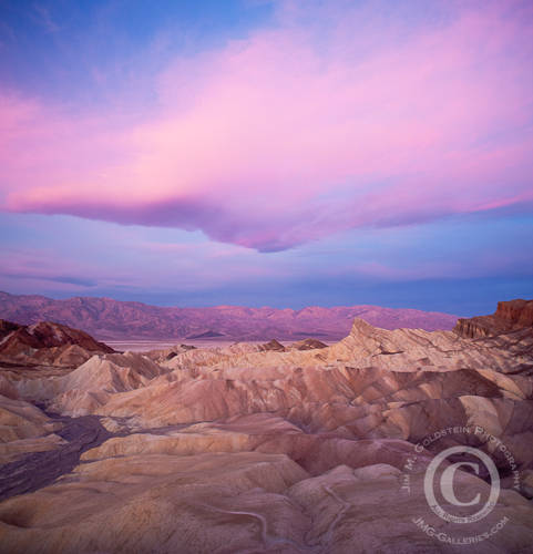 Zabriskie Point Sunrise, Death Valley National Park, California