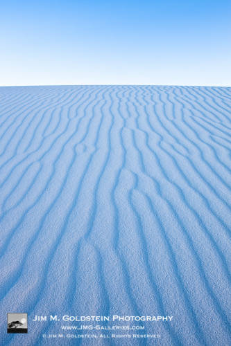 Zen - White Sands National Monument Landscape Photo by Jim M. Goldstein