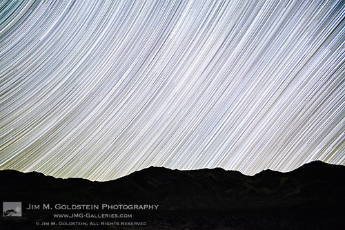 Ecliptic Star Trails - Nature and Landscape Photography by Jim M. Goldstein