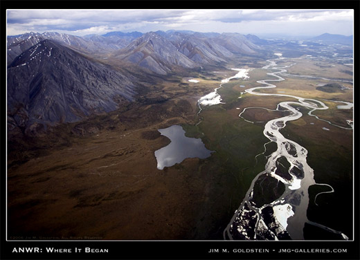 ANWR Where It Began landscape photo by Jim M. Goldstein