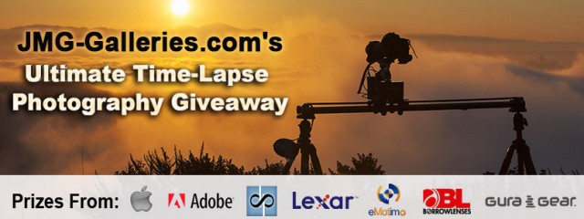 JMG-Galleries.com Ultimate Time-Lapse Photography Giveaway - Over $5000 in Prizes