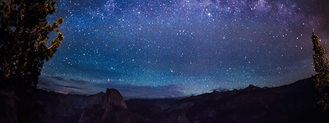 Milky Way Over Half Dome, Yosemite National Park