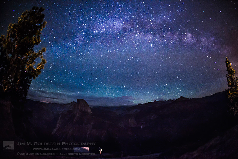 Milky Way Over Half Dome, Yosemite National Park