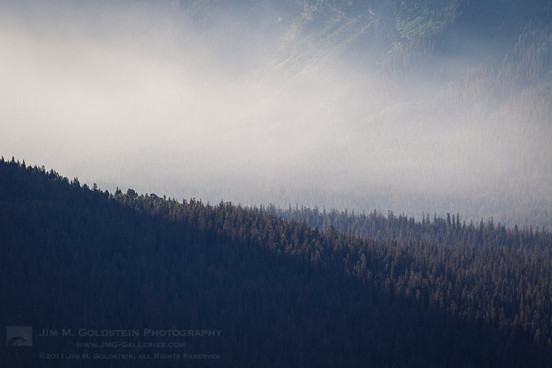 Morning Mist - Glacier National Park