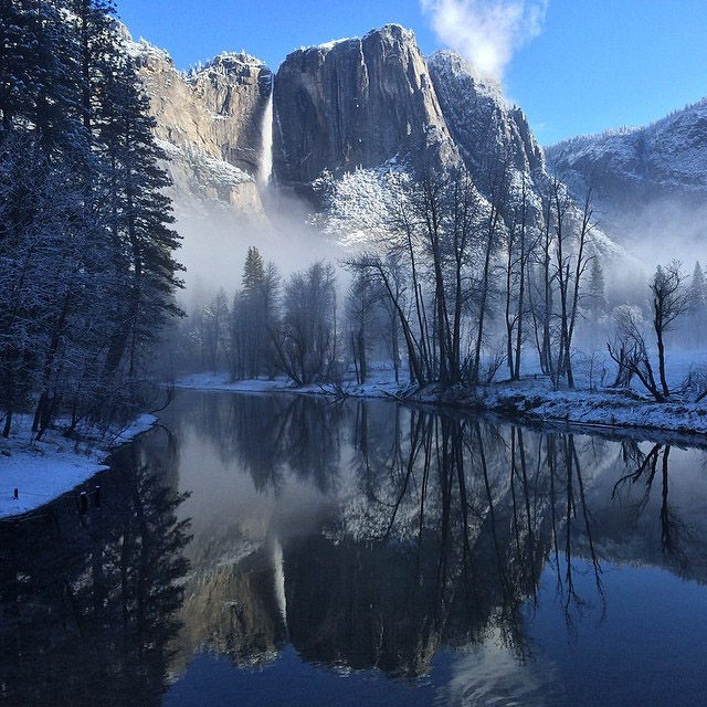 Adventure with #TheOriginalMiniman VIII – View from Swinging Bridge this AM