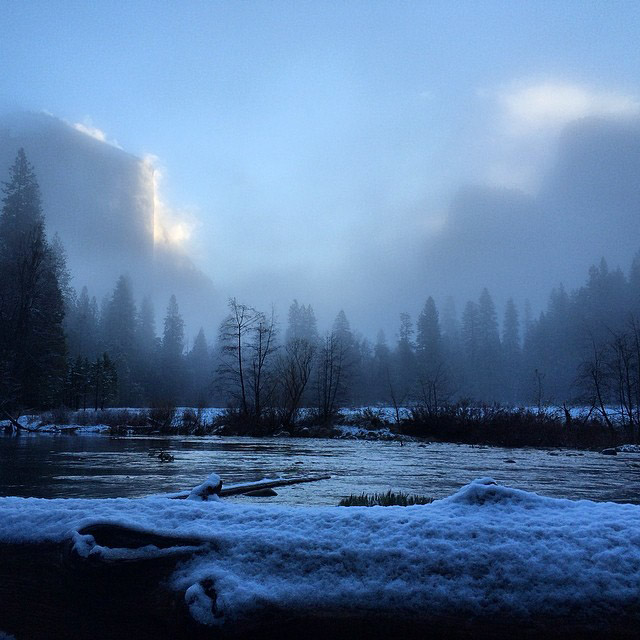87 Yosemite Adventure with the #TheOriginalMiniman VII – Gates of the Valley Sunrise & Snow