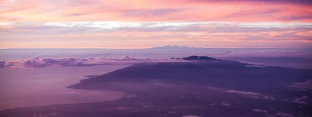 Sunset Over West Maui