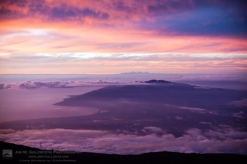 Sunset Over West Maui
