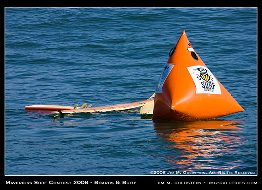 Boards and Buoys Mavericks Surf Contest 2008 photo by Jim M. Goldstein