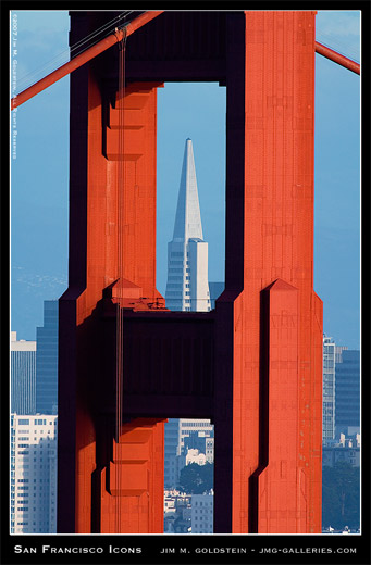 San Francisco Icons by Jim M. Goldstein