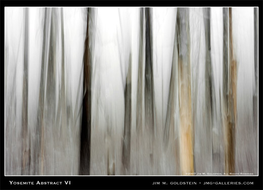 Yosemite Abstract VI by Jim M. Goldstein