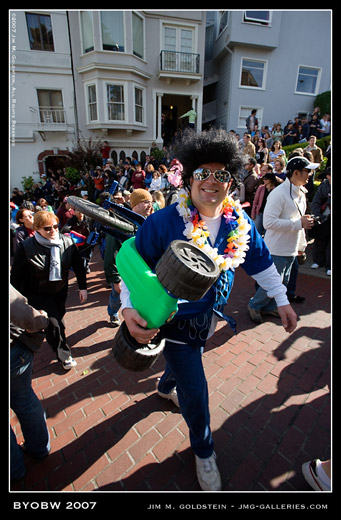 Bring Your Own Big Wheel 2007 - Elvis Photo By Jim M. Goldstein