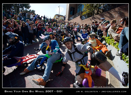 Bring Your Own Big Wheel 2007 - Go! Photo By Jim M. Goldstein