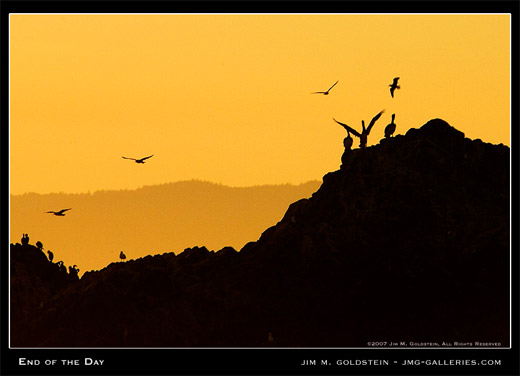 End of the Day landscape photo by Jim M. Goldstein