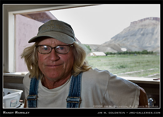 Randy Ramsley Environmental Portrait by Jim M. Goldstein