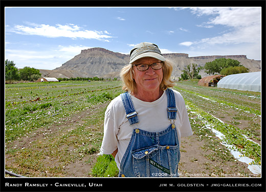 Randy Ramsley of Caineville, Utah owner of Mesa Market