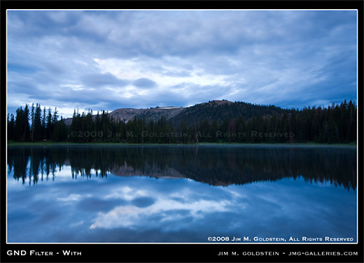 Example image using a Graduated Neutral Density filter