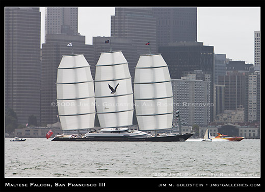 Maltese Falcon Yacht III photo by Jim M. Goldstein