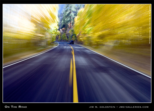 On The Road In Search of Fall Color landscape photo by Jim M. Goldstein