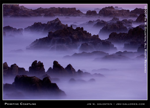 Primitive Coastline photo by Jim M. Goldstein