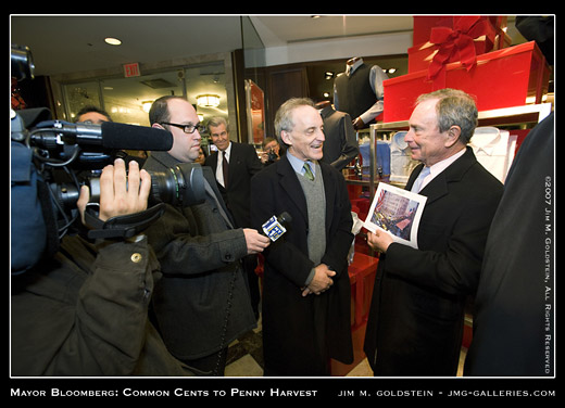 New York City Mayor Michael Bloomberg photo by Jim M. Goldstein