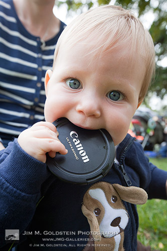 Chewing on my Lens Cap