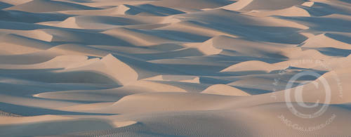 Death Valley Sand Dunes at Sunset