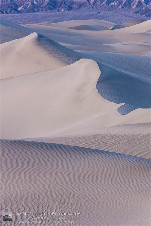 Blue Hour at the Mesquite Dunes, Death Valley National Park, California