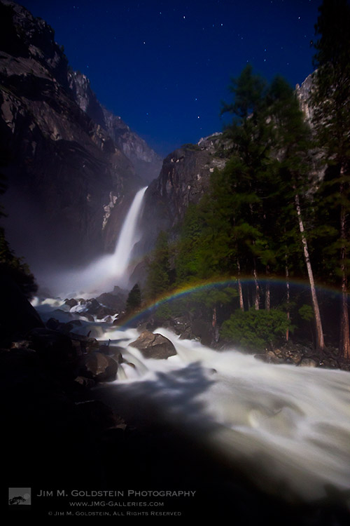 Yosemite Falls Moonbow