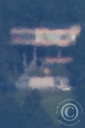 Atmospheric Distortion Example - Background of "Transamerica Pyramid & Berkeley Hills" photo