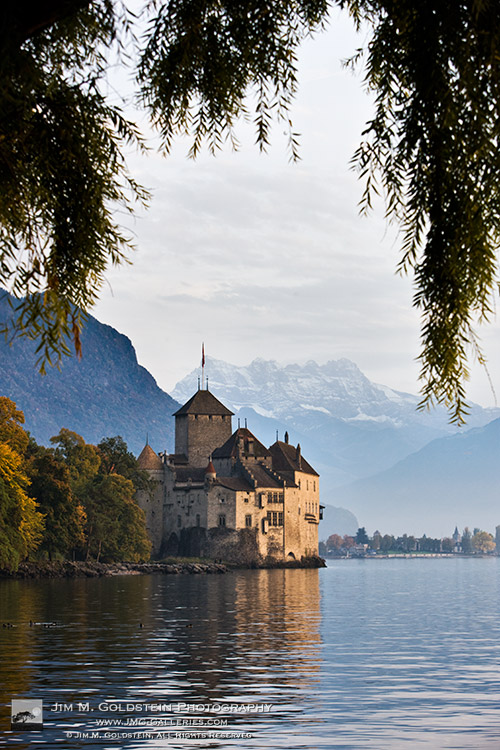 Château de Chillon, Switzerland - stock travel photography by Jim M. Goldstein