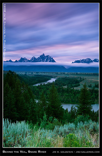 Behind the Veil, Snake River - Grant Teton National Park