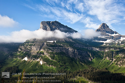 Road to the Sun View, Glacier National Park