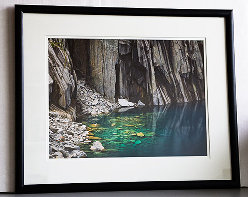 Submerged Boulders, Precipice Lake