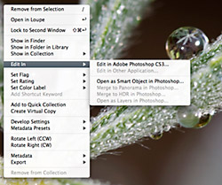 Lightroom 2 - CS3 Integration