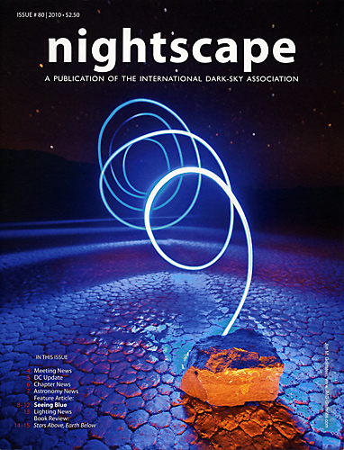 Darksky.org's Nightscape featuring Racetrack Light Lasso, Death Valley National Park