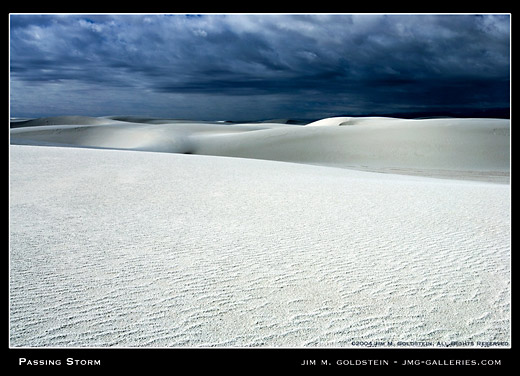 Passing Storm landscape photo by Jim M. Goldstein