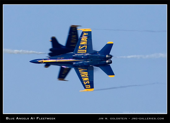 Blue Angels At Fleetweek in San Francisco 2006